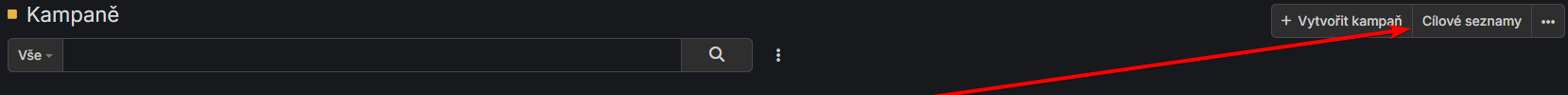 Sekce Kampaně