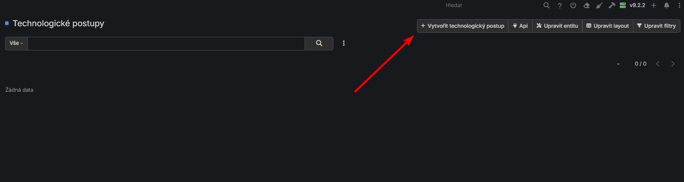 Seznam technologických postupů